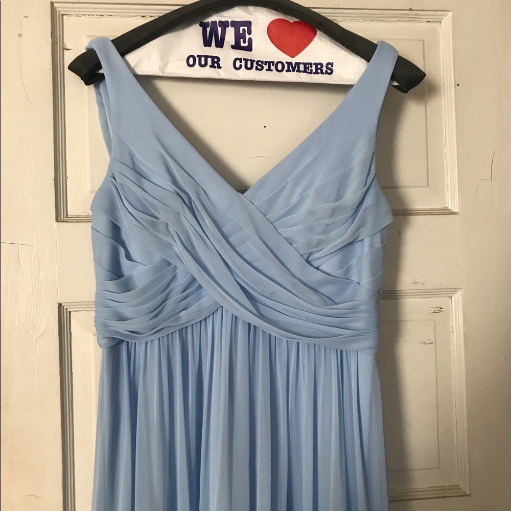 Blue dress